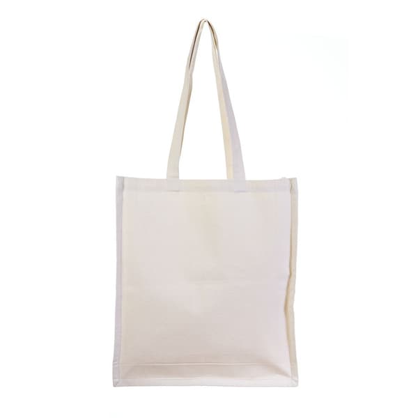 United Bag Store Cotton Long Handle Tote Bag Natural One Size