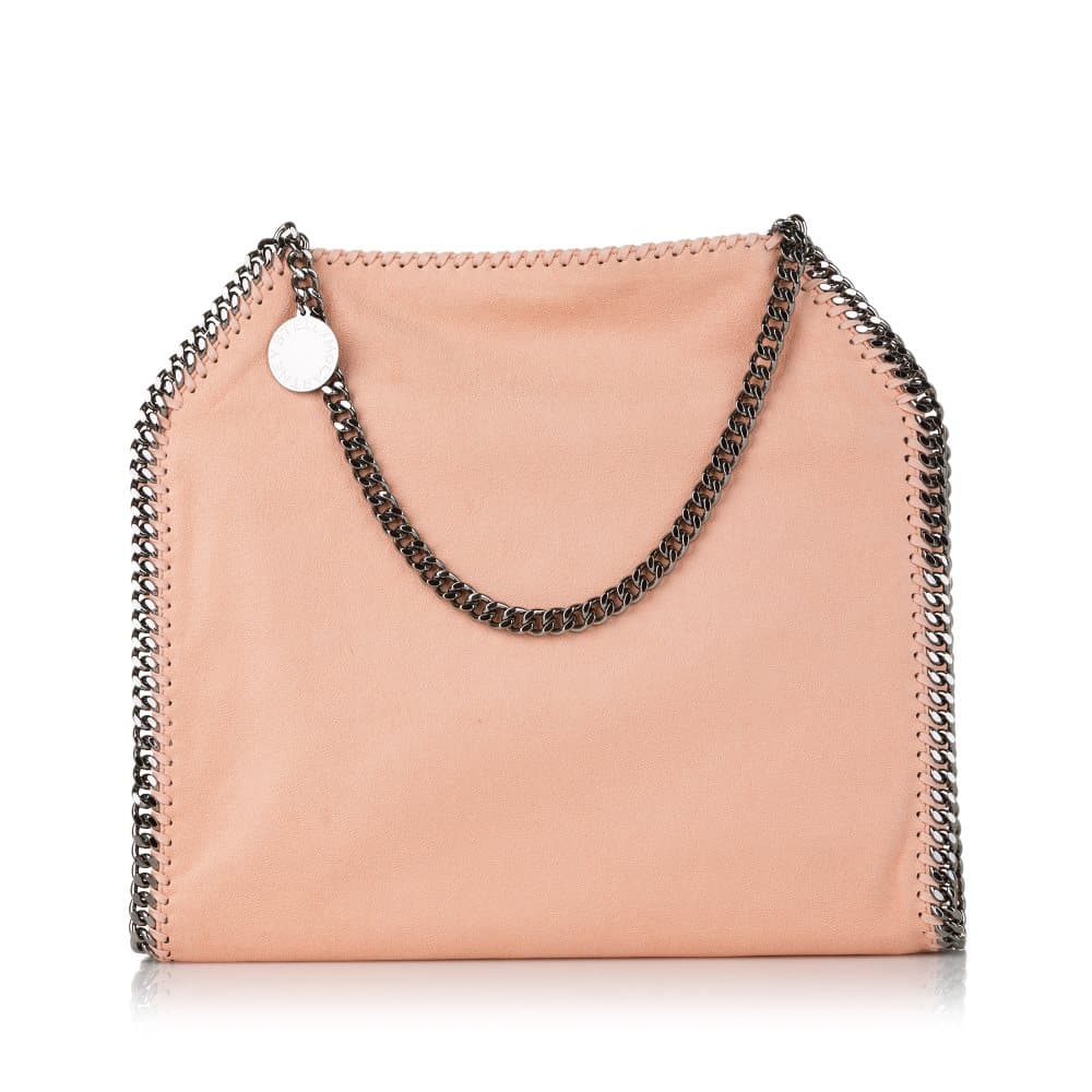 Pre-owned Stella McCartney Falabella Fold-Over Tote Bag Pink
