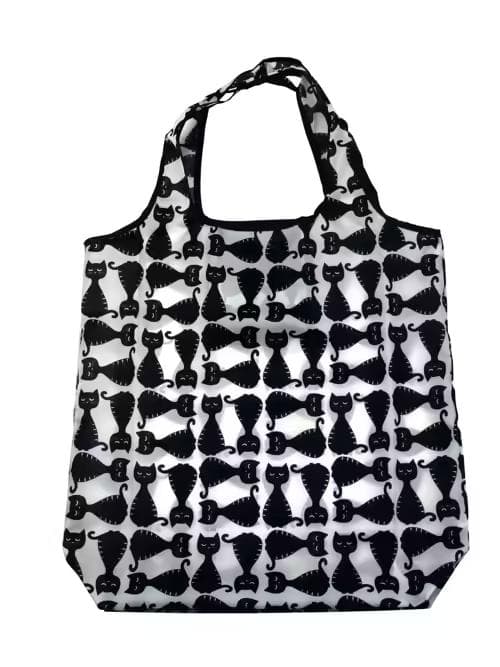 Shopping bag / väska Svart Katt