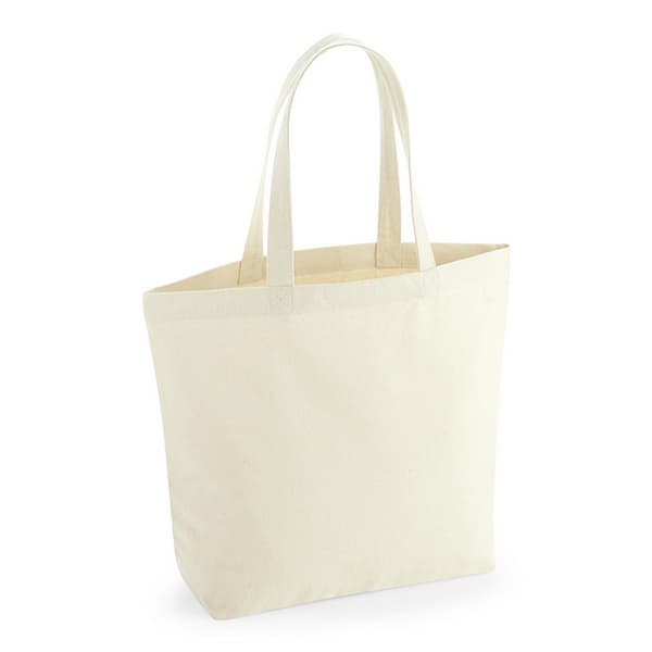 Westford Mill Revive Recycled Maxi Tote Bag Natural One Size