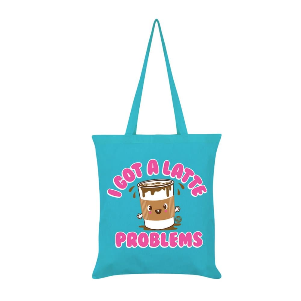 Pop Factory Jag har problem med en latte Tote Bag
