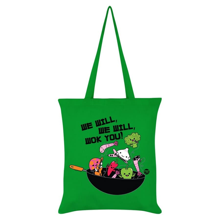 Pop Factory Vi kommer, vi kommer, Wok You Tote Bag
