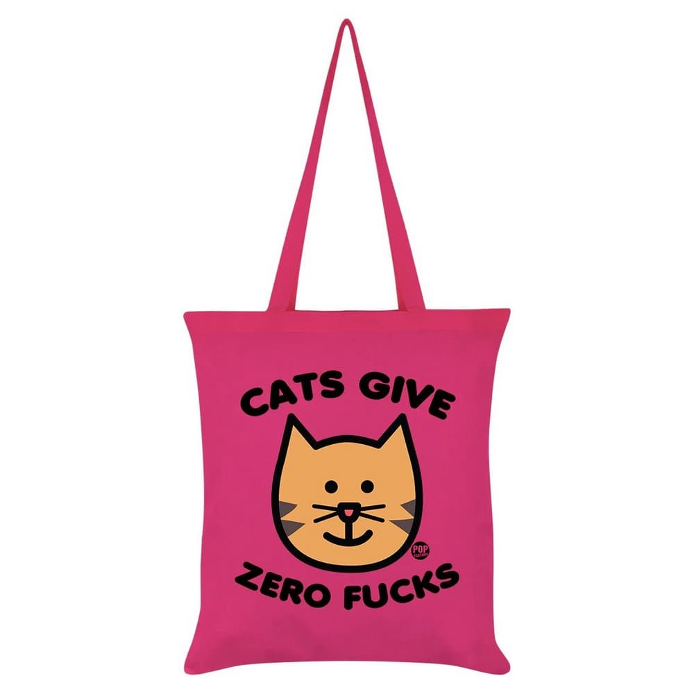Pop Factory Katter ger inget jävla skit Tote Bag