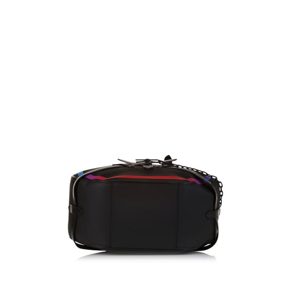 Pre-owned Louis Vuitton Taiga Rainbow Soft Hat Trunk Black