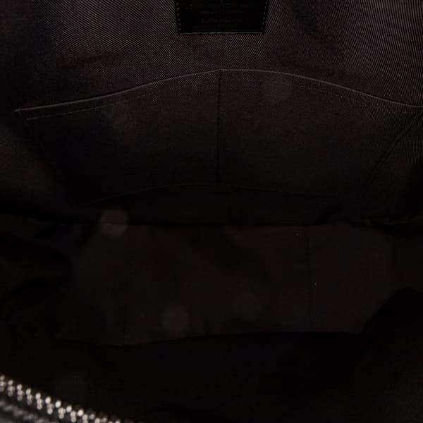 Pre-owned Louis Vuitton Taiga Rainbow Soft Hat Trunk Black