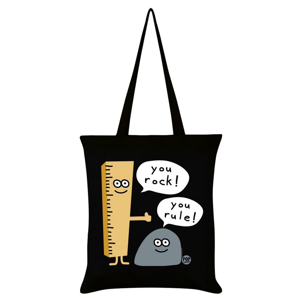 Pop Factory Du rockar, du regerar Tote Bag