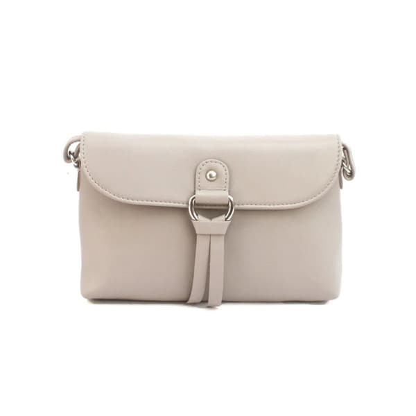 Eastern Counties Leather Womens/Ladies Cleo Leather Handbag Ivory One Size