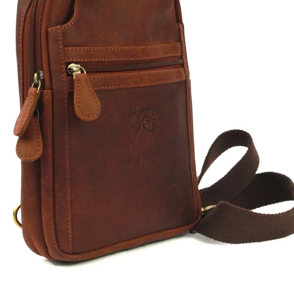 Eastern Counties Leather Joey Distressed Leather Crossbody Bag
