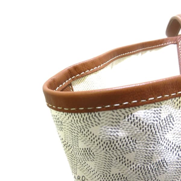 Pre-owned Goyard Reversible Belharra Tote Gray