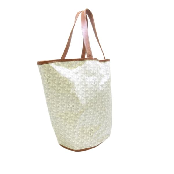 Pre-owned Goyard Reversible Belharra Tote Gray