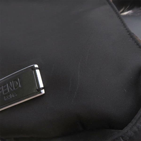 Pre-owned Fendi Karlito Tote Black