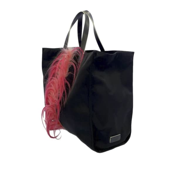 Pre-owned Fendi Karlito Tote Black
