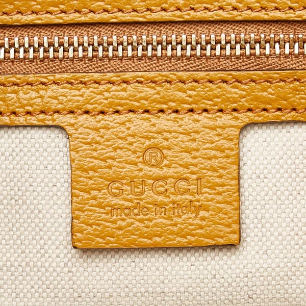 Pre-owned Gucci Exo Kai Teddy Bear GG Supreme Tote Bag Brown