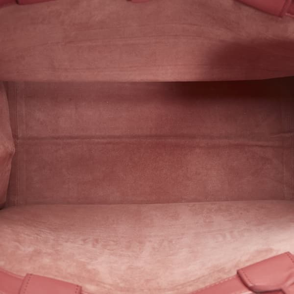 Pre-owned Dior Medium Embossed Book Tote Pink