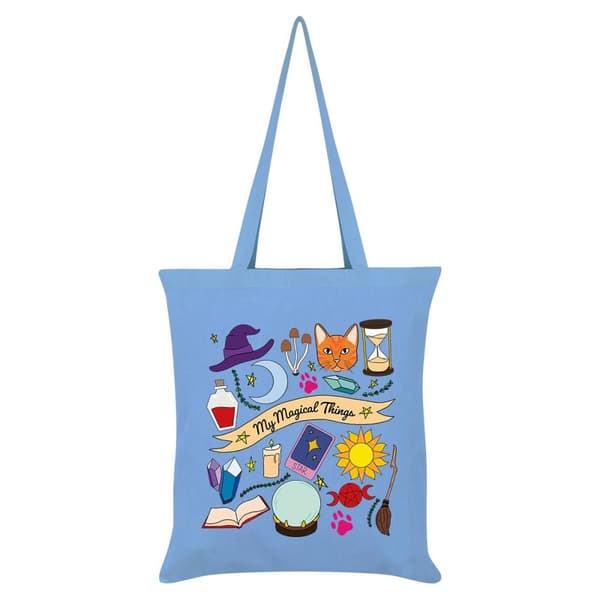 Grindstore My Magical Things Tote Bag Sky Blue One Size