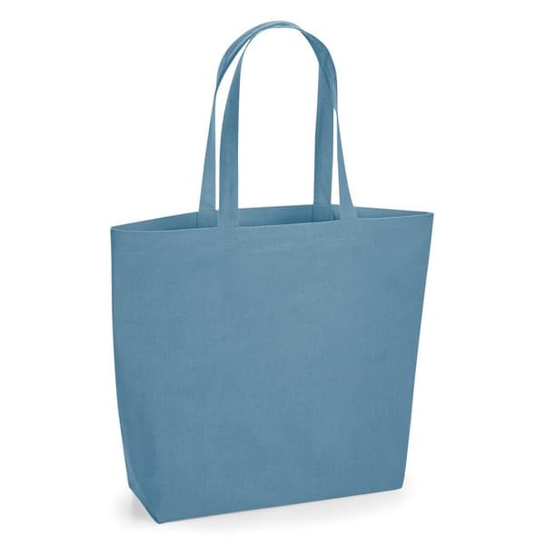 Westford Mill Økologisk naturfarvet indkøbstaske Indigo Blue One Size