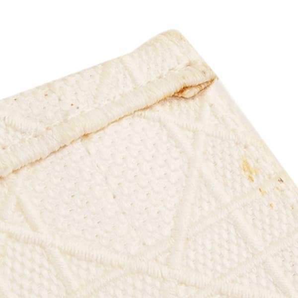 Pre-owned Dior Medium Cannage Book Tote White