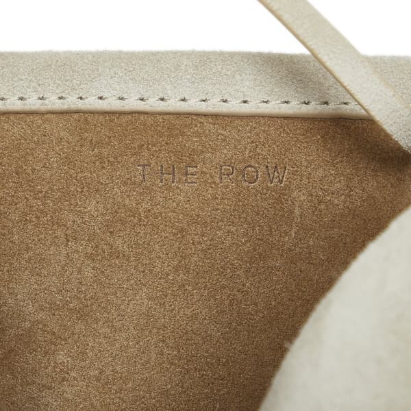 Pre-owned The Row Small N/S Park Suede Tote Brown