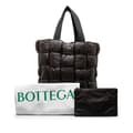 Pikkukuva 10 / 10: Pre-owned Bottega Veneta Padded Maxi Intrecciato Tote Black