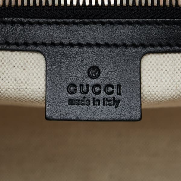 Pre-owned Gucci GG Embossed Tote Black