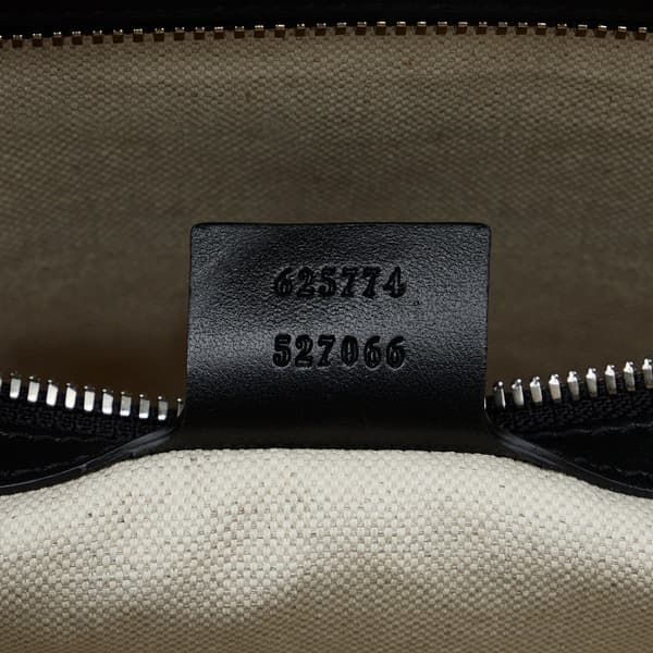 Pre-owned Gucci GG Embossed Tote Black