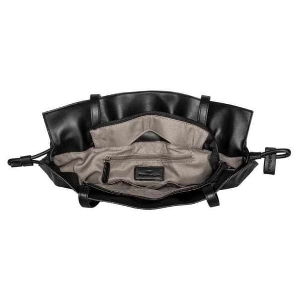 TOM TAILOR Seda Zip Shopper M Svart [137685] - handväska shopper