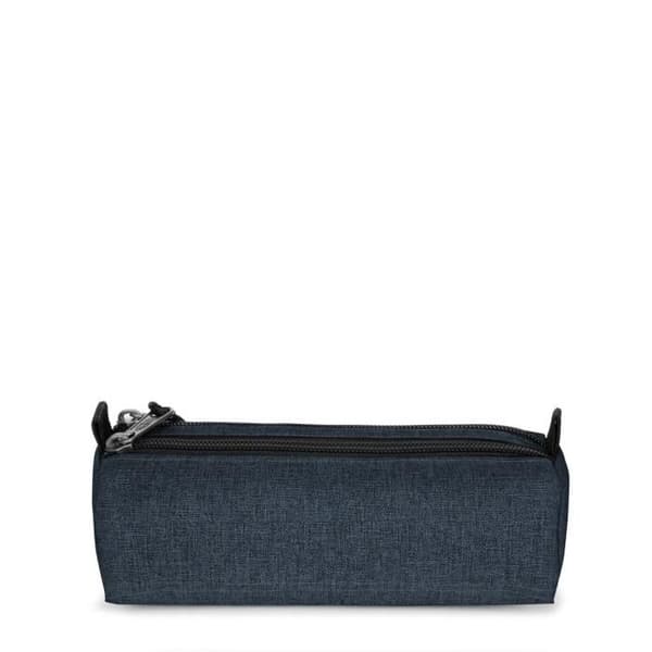 Pennfodral - Eastpak - Double Benchmark - Denim - 2 fack - 100 % vegansk