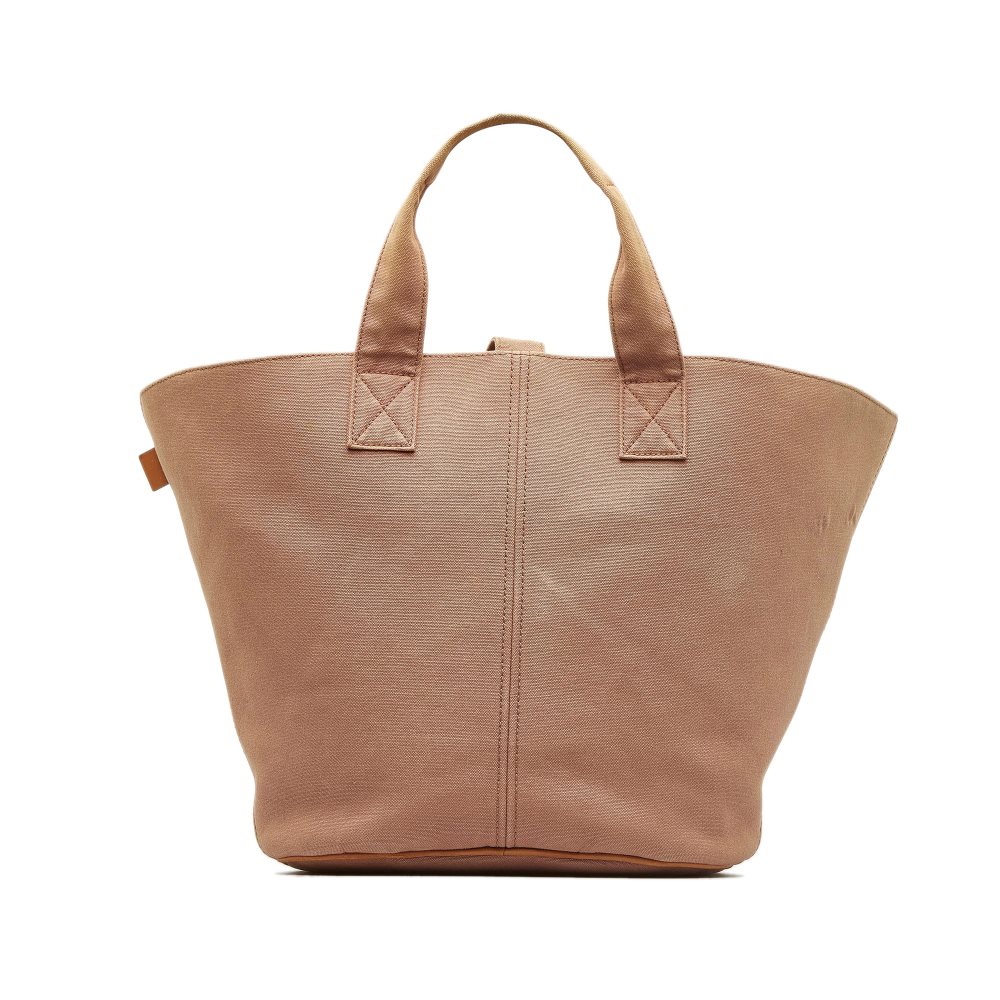 image of Pre-owned Hermes Panier de Plage Brown