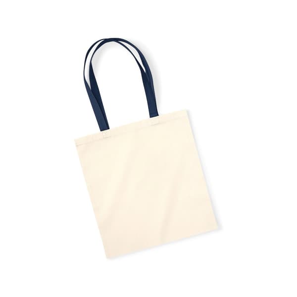 Westford Mill EarthAware Organic Bag For Life Contrast Tote Bag