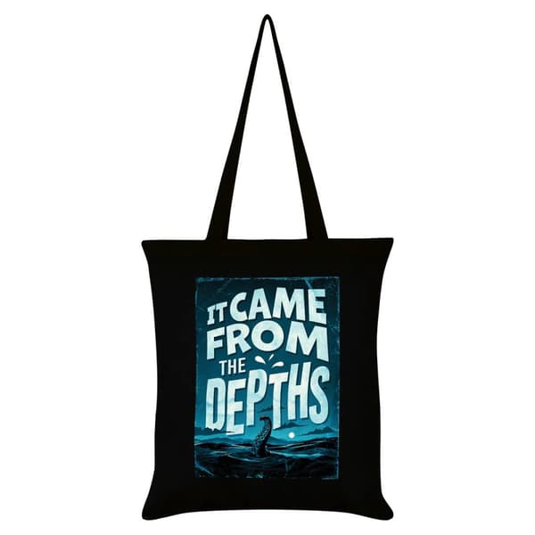 Grindstore It Came From The Depths Horror Tote Bag Black/Blue One Size