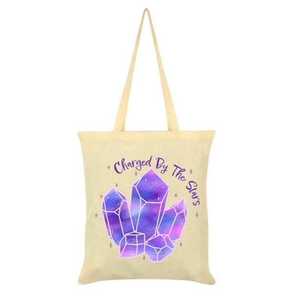 Grindstore Charged By The Stars tygkasse Cream One Size