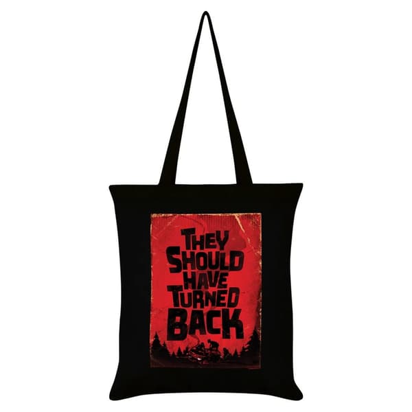 Grindstore They Should Have Turned Back Horror Tote Bag Black/Red One Size