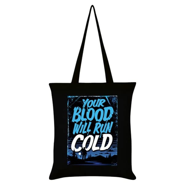 Grindstore Your Blood Will Run Cold Horror Tote Bag Black 42cm x 38cm
