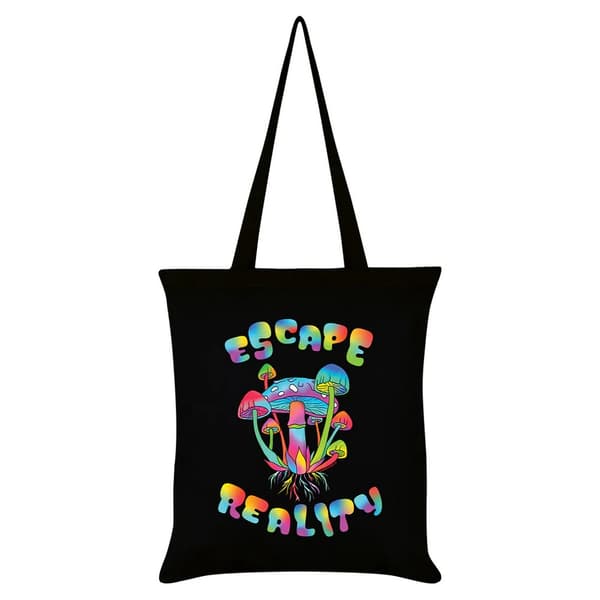 Grindstore Escape Reality Tote Bag Black/Multicoloured One Size
