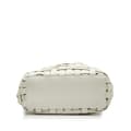Miniatyrbilde 4 av 9: Pre-owned Jil Sander Woven Leather Basket Tote White