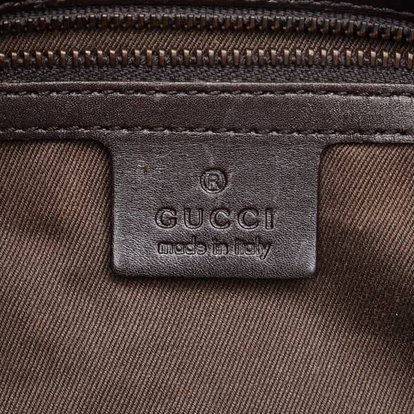 Pre-owned Gucci GG Canvas Tote Brown