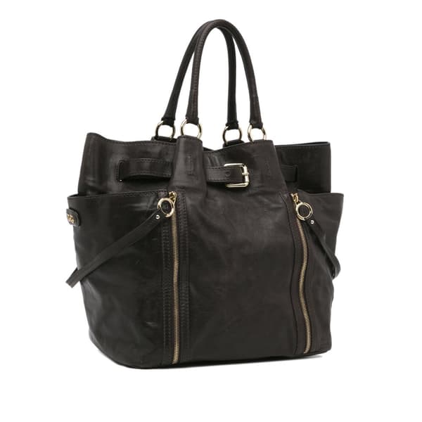 Pre-owned Dolce & Gabbana Leather Tote Bag Brown