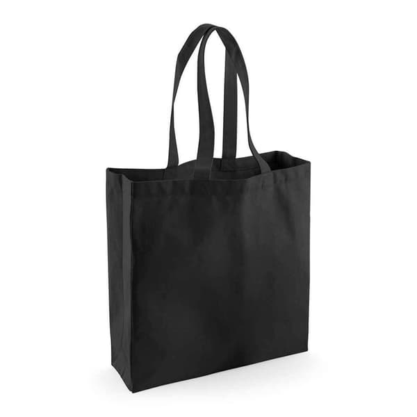 Westford Mill Classic Fairtrade Shopper Black One Size