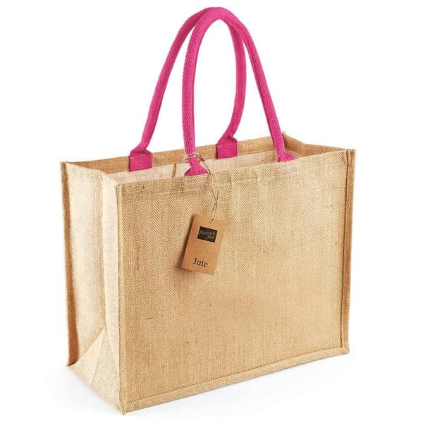 Westford Mill Classic Jute Shopper Bag