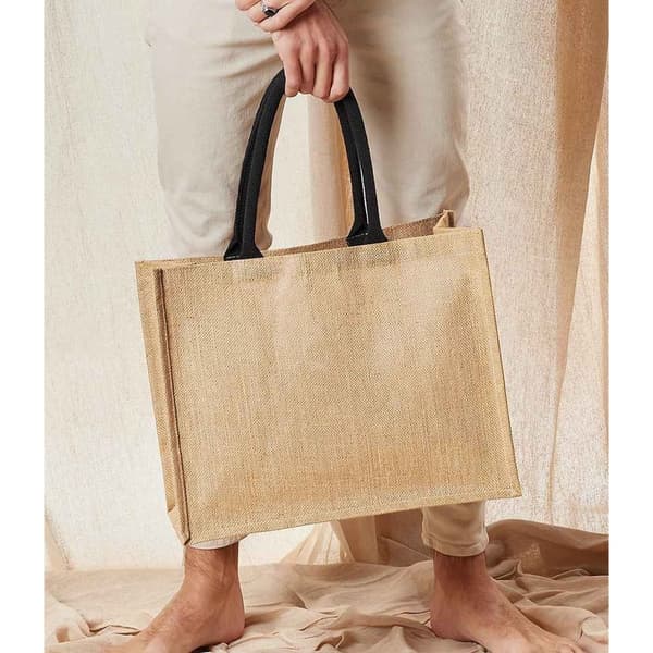 Westford Mill Classic Jute Shopper Bag