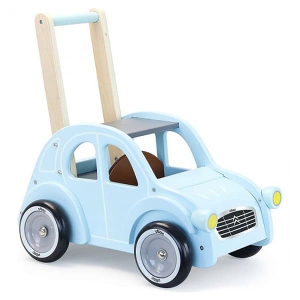 Gångvagn - Vilac - Citroën 2CV - Trä - Röd - Blandad