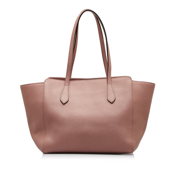 Pre-owned Gucci Medium Swing Tote Pink