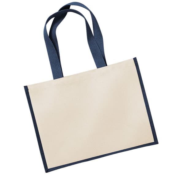 Westford Mill Klassisk shoppingväska i jute