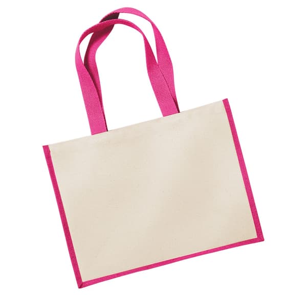Westford Mill Klassisk shoppingväska i jute