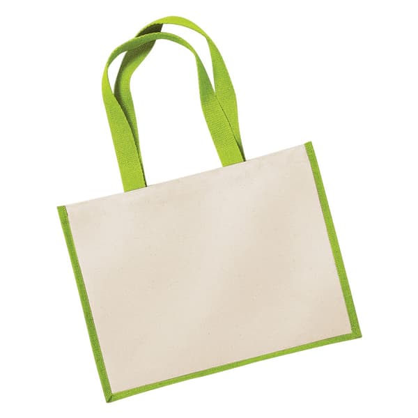 Westford Mill Klassisk shoppingväska i jute