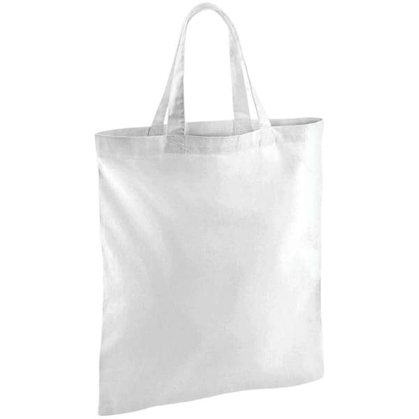 Westford Mill Short Handle Tote Bag White One Size