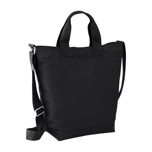 Bagbase Canvas Shopper Bag Black One Size