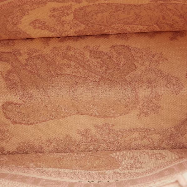 Pre-owned Dior Medium Toile de Jouy Book Tote Pink