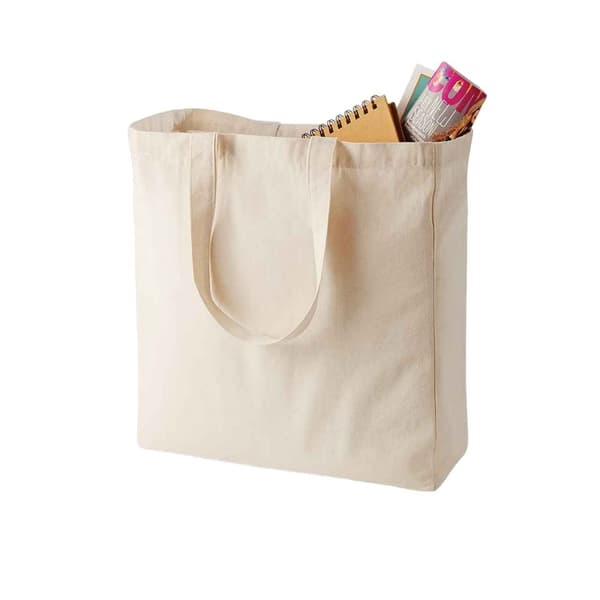Quadra Canvas Classic Shopper Bag - 19 Litres Natural One Size