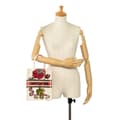 Pikkukuva 8 / 8: Pre-owned Dior Fleurs Bibliques Embroidery Vertical Book Tote Brown